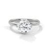 CVD Diamond Gold Ring for women with sophisticated design and sparkle