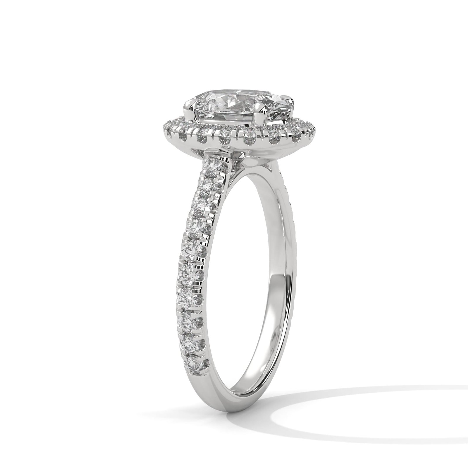 Buy Luxury Lab Grown CVD Diamond Gold Ring Online for Her Birthday