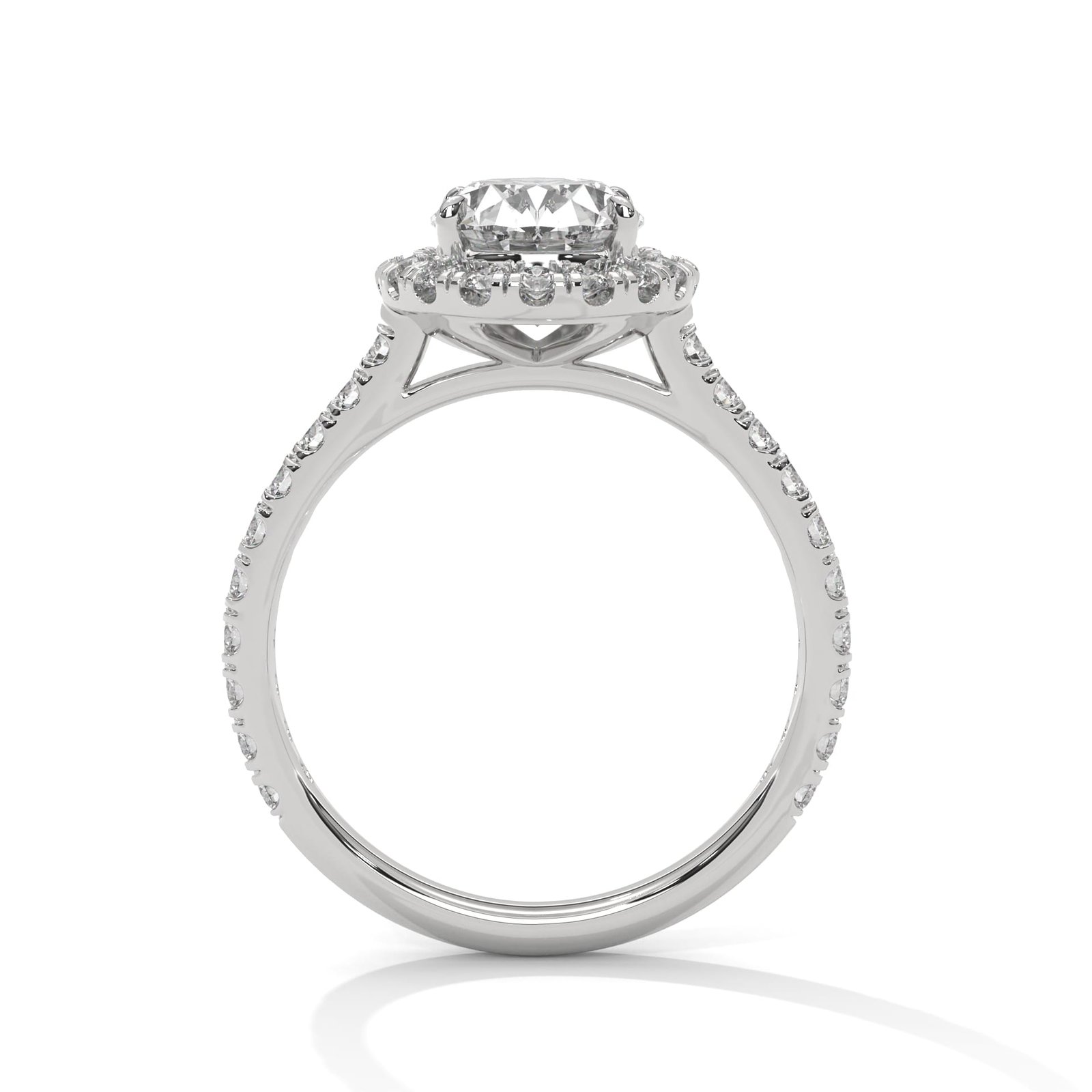Shop Ethical Lab Grown CVD Diamond Gold Ring Online for Luxury Gift
