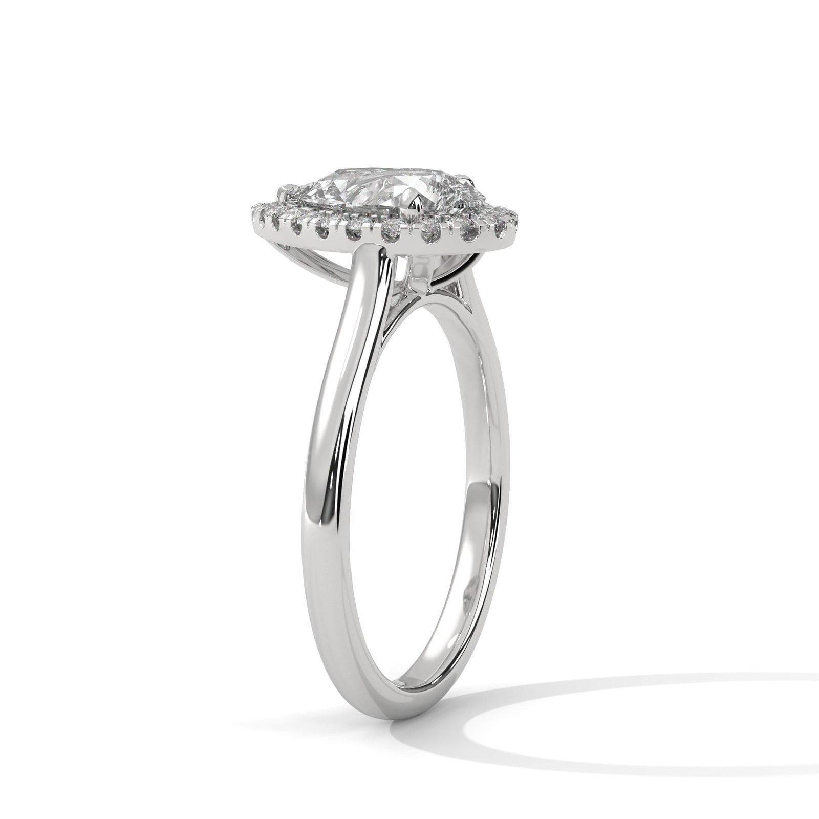 Shop Exclusive Lab Grown CVD Diamond Gold Ring Online for Luxury Wedding Gift USA