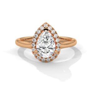 Lab Grown CVD Diamond Engagement Ring Rome elegant proposal ring
