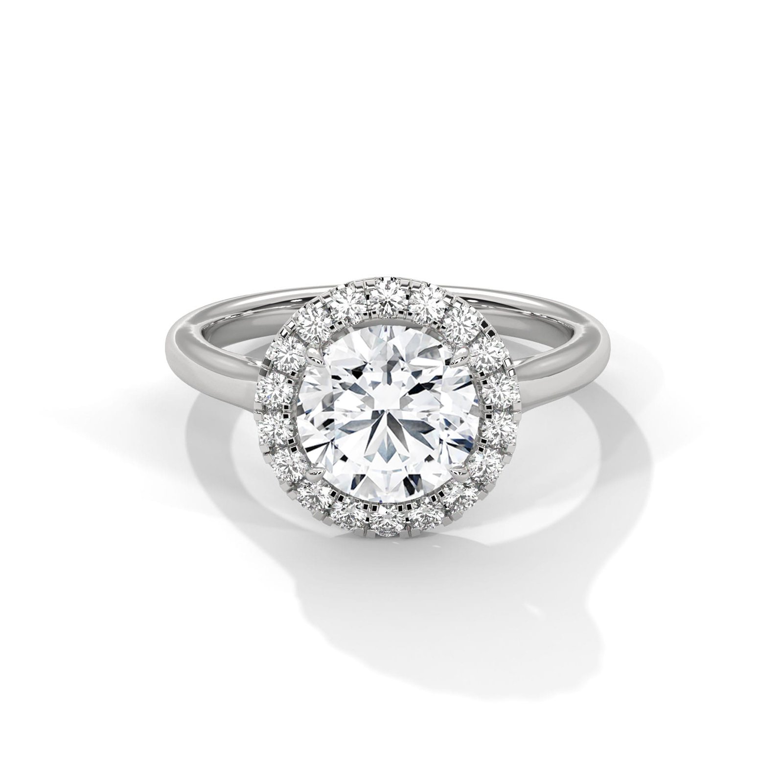 Shop Luxury Lab Grown CVD Diamond Gold Ring Online USA for Her Birthday Gift