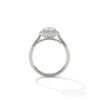 Exquisite Lab Grown CVD Diamond Gold Ring for proposal moments