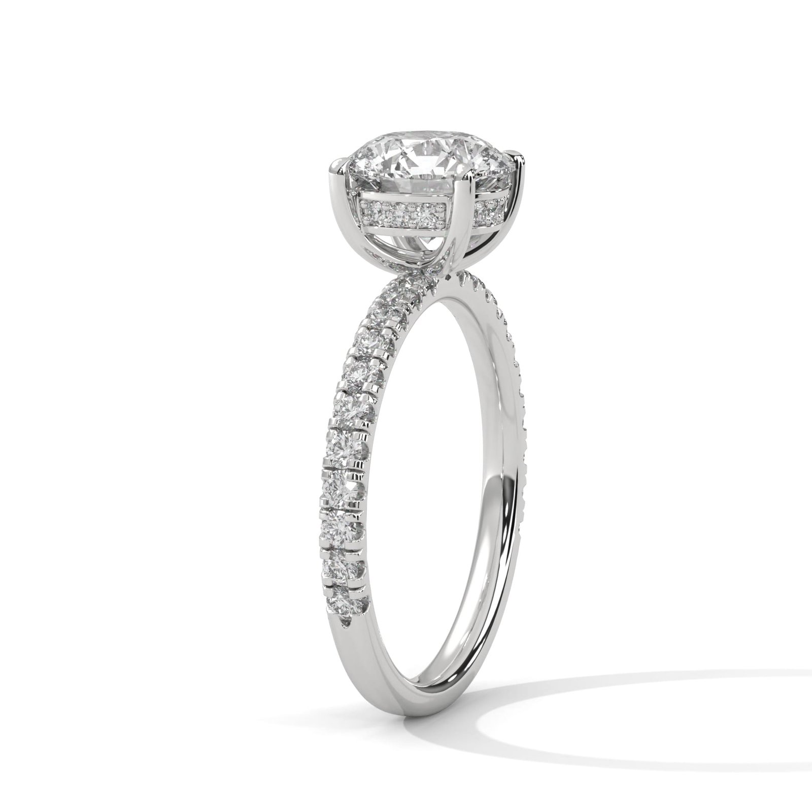 Handcrafted Lab Grown CVD Diamond Gold Ring with timeless charm