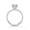 Luxury Lab Grown CVD Diamond Gold Ring with exceptional shine