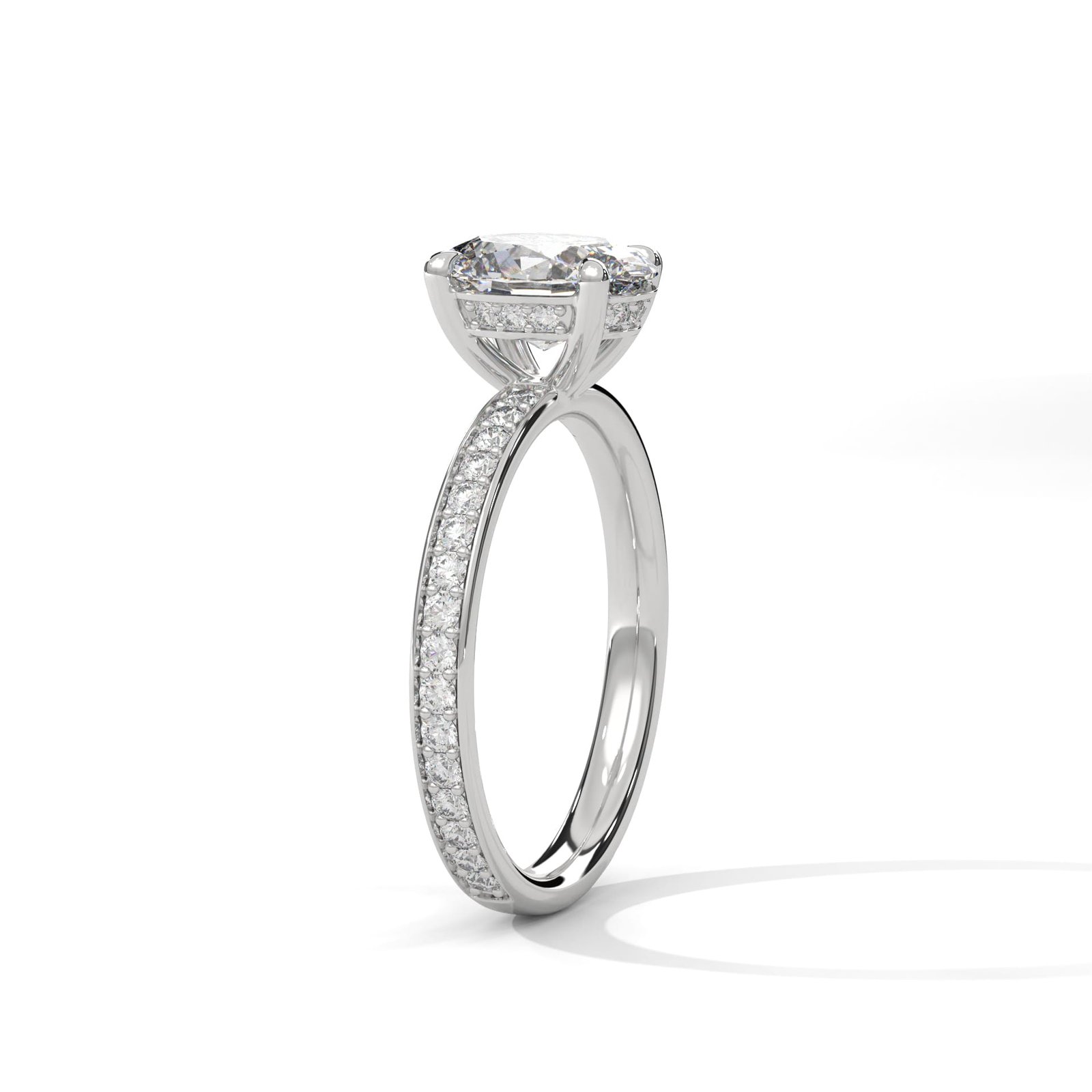 Classic Lab Grown CVD Diamond Gold Ring with Timeless Craftsmanship