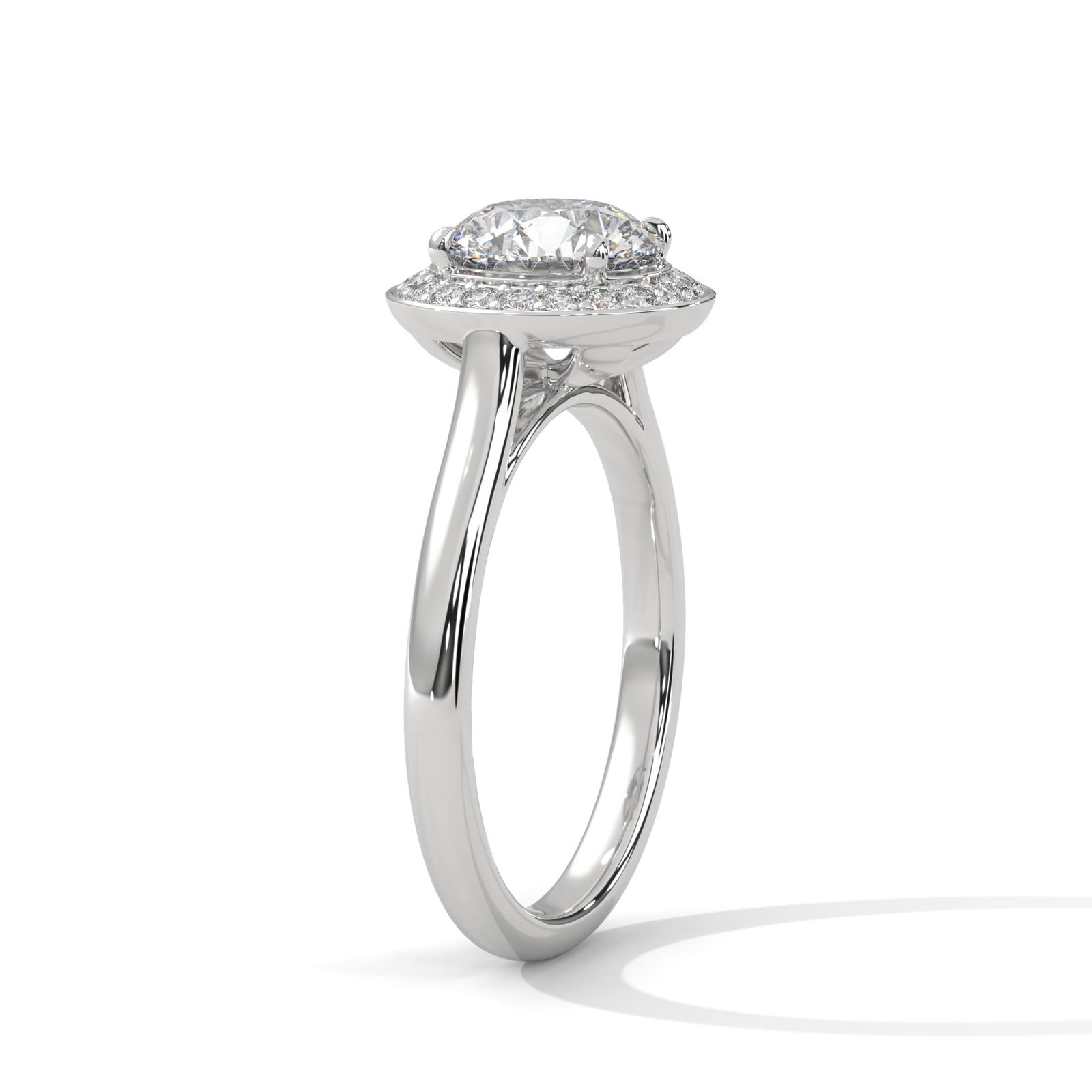 Buy Minimalist Lab Grown CVD Diamond Gold Ring Online