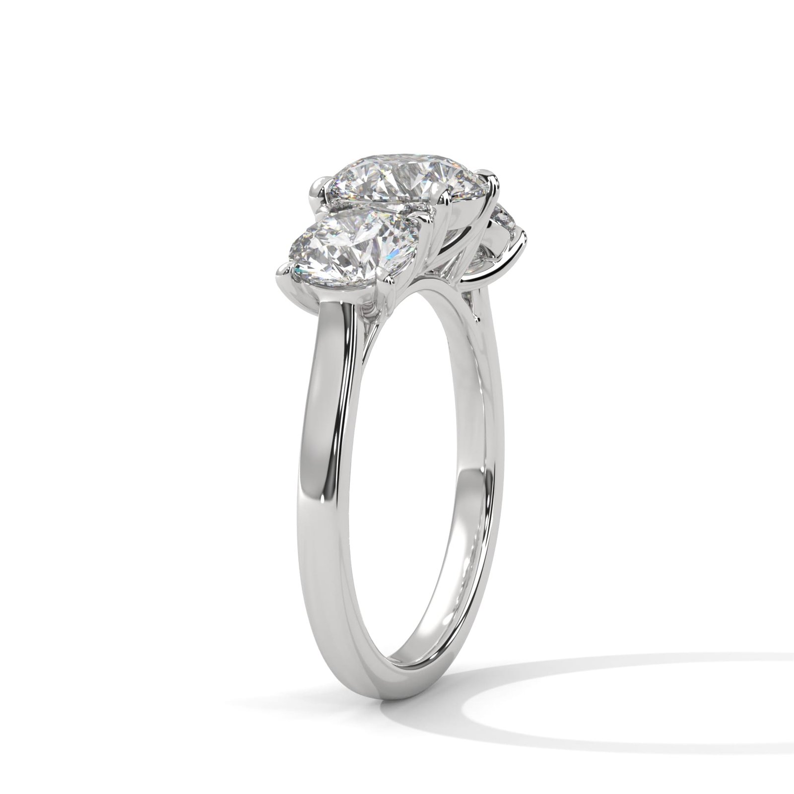 Buy Trusted Lab Grown CVD Diamond Gold Ring Online for Anniversary