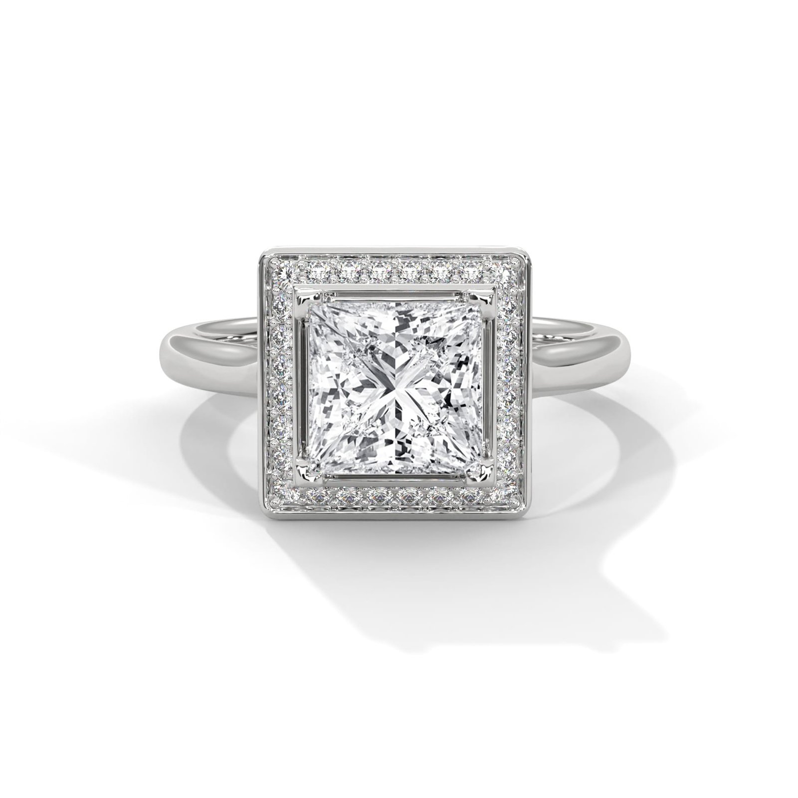 Shop Trusted Modern Lab Grown CVD Diamond Gold Ring Online