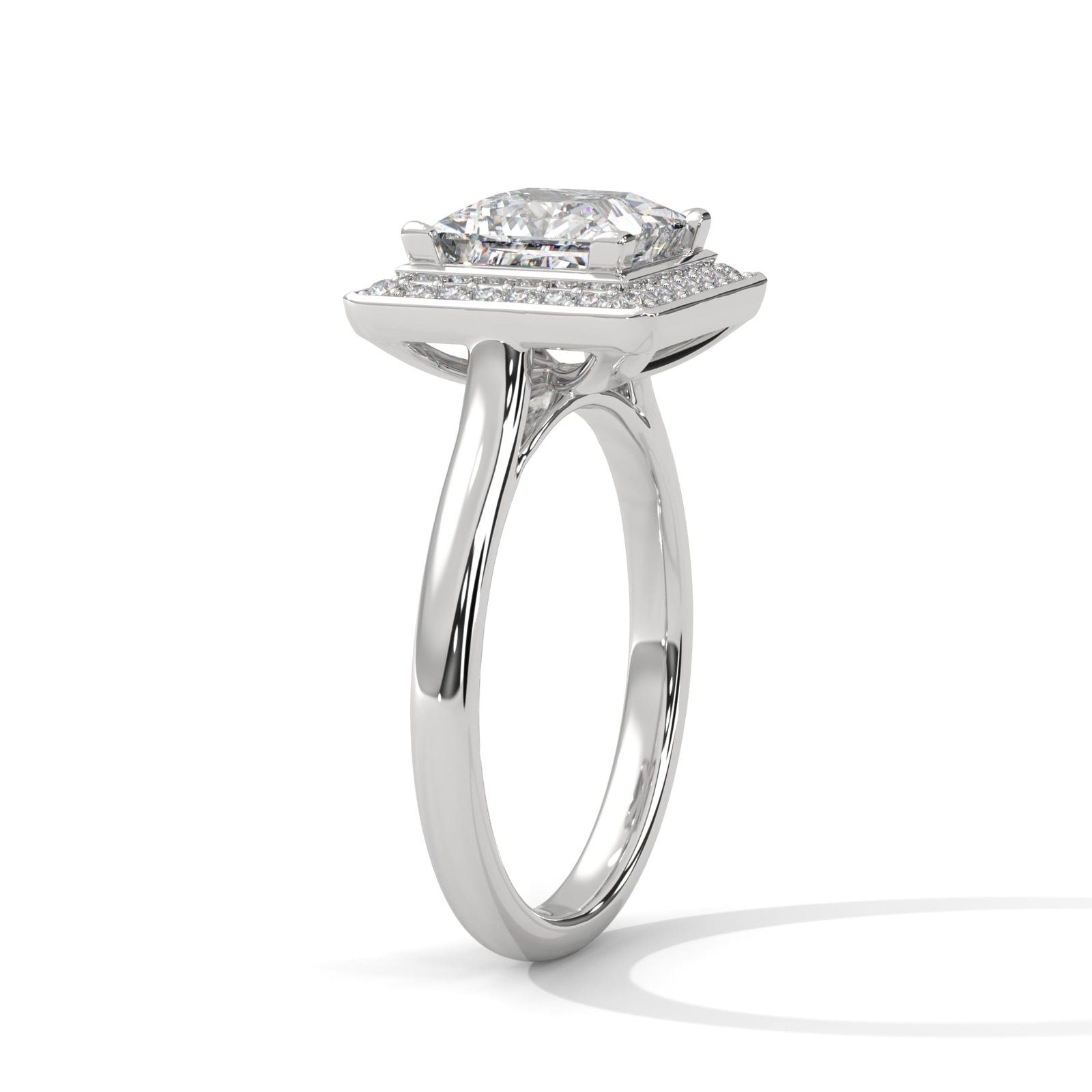Buy Trusted Elegant Lab Grown CVD Diamond Gold Ring Online