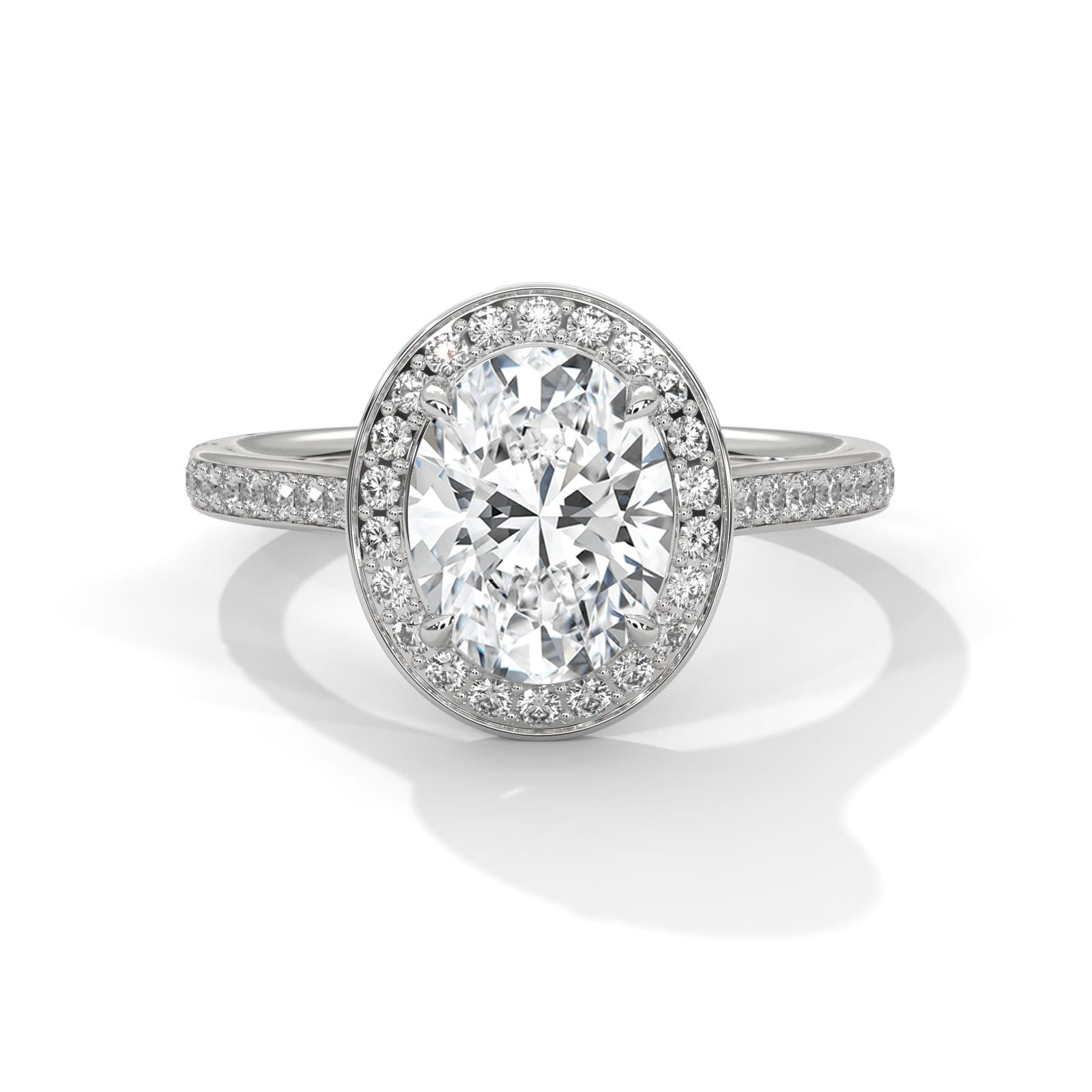 Buy Trusted Minimalist Lab Grown CVD Diamond Gold Ring Online