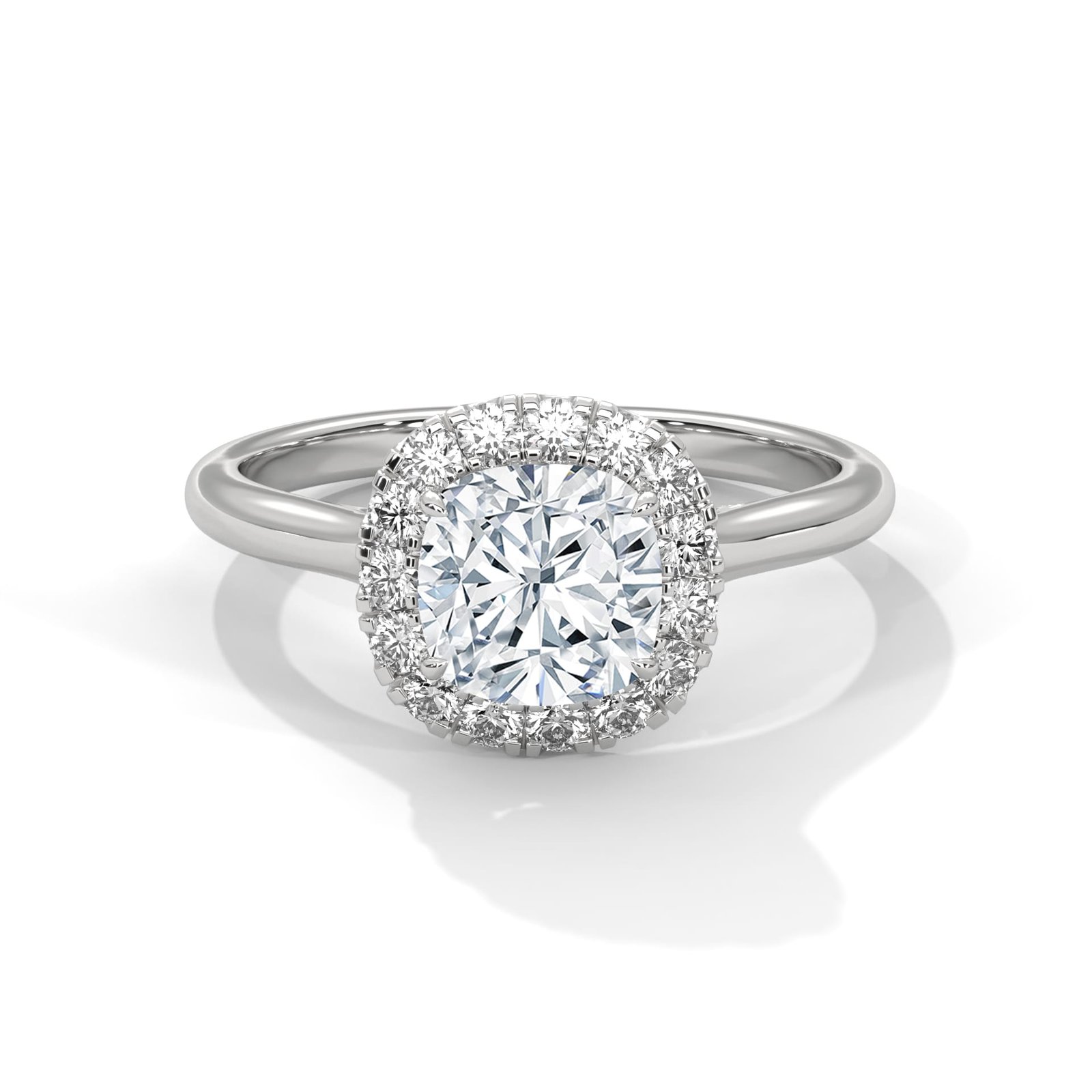 Shop Trusted Lab Grown CVD Diamond Gold Ring Online for Engagement