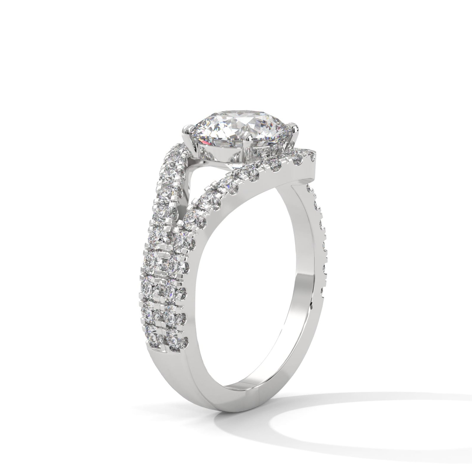 Select Handcrafted Lab Grown CVD Diamond Gold Ring for Milestone Gifts