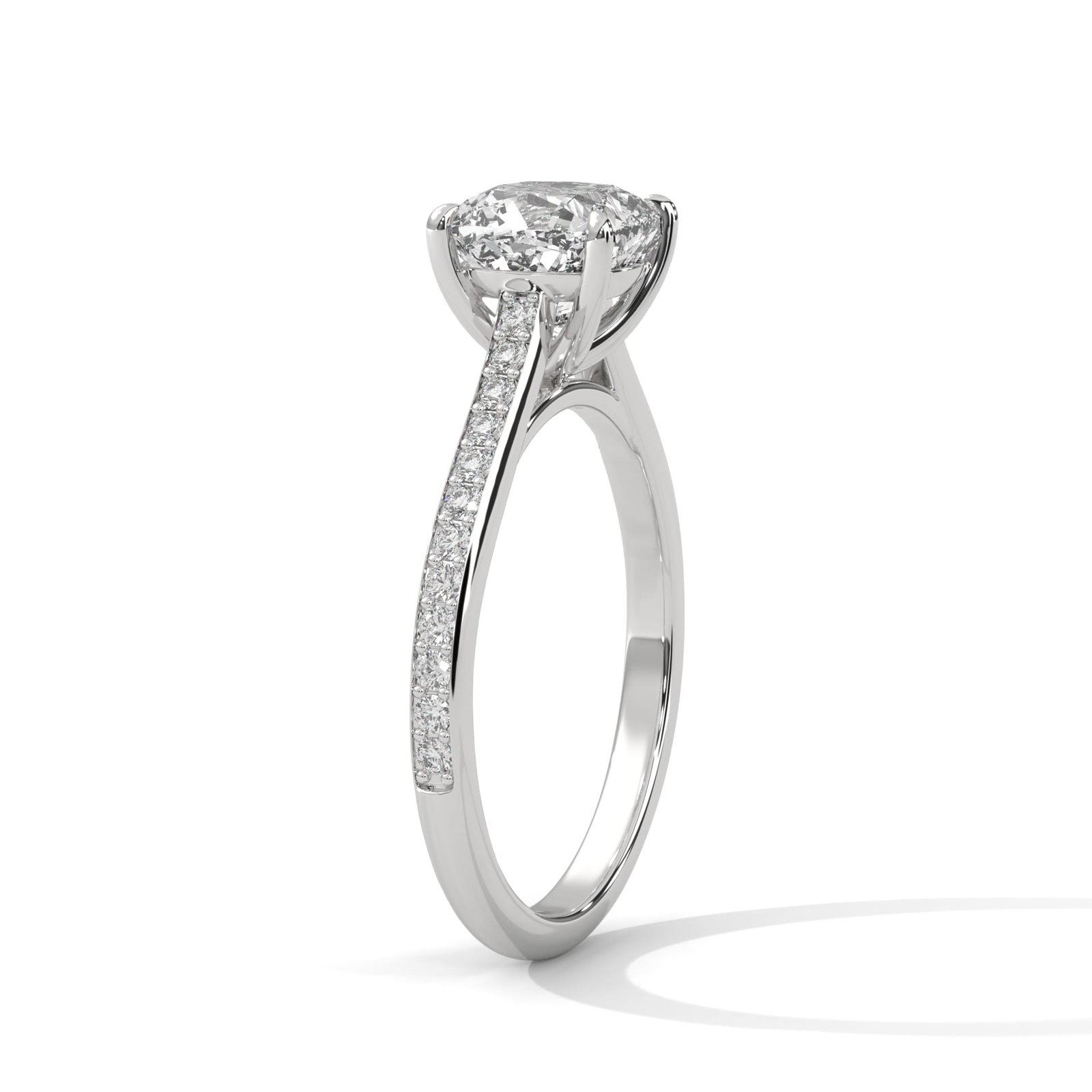Buy Lab Grown CVD Diamond Gold Ring from Reeva Rare Online Store