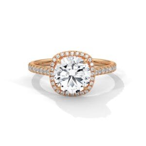 Lab Grown CVD Diamond Engagement Ring Toronto signature design
