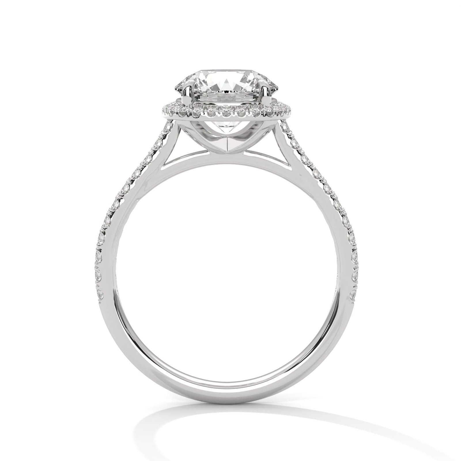 CVD Diamond Gold Ring featuring sophisticated sparkle and luxury finish