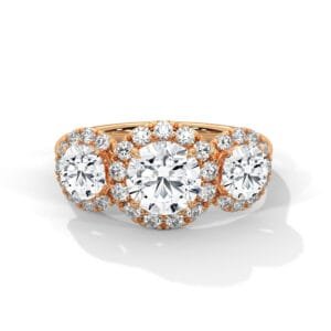 Lab Grown CVD Diamond Engagement Ring Chicago elegant proposal ring