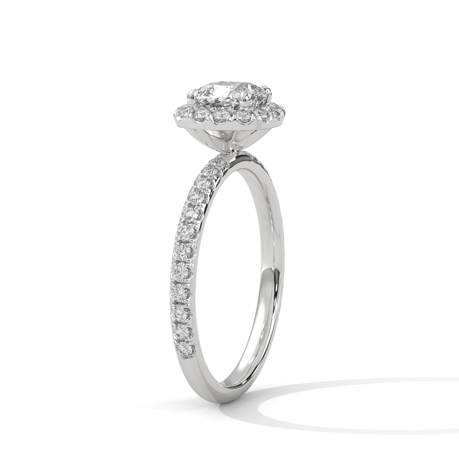 Shop Lab Grown CVD Diamond Gold Ring Online from Reeva Rare Jewelry Brand
