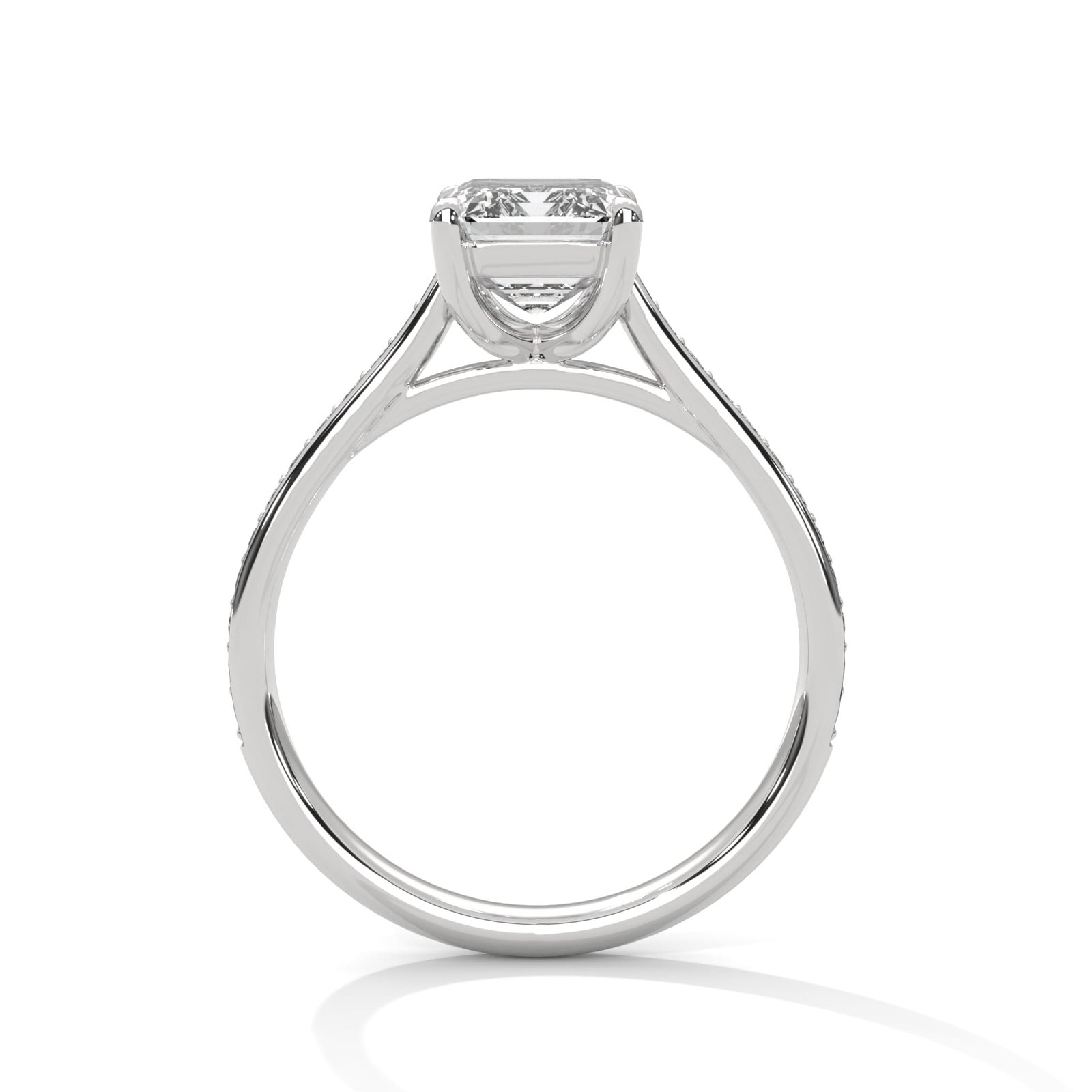 Shop Lab Grown CVD Diamond Gold Anniversary Ring Online from Reeva Rare Jewelry Brand