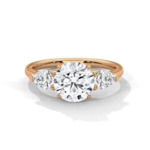 Lab Grown CVD Round Diamond Engagement Ring Chennai elegant proposal ring