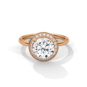 Elegant CVD Diamond Gold Ring Online