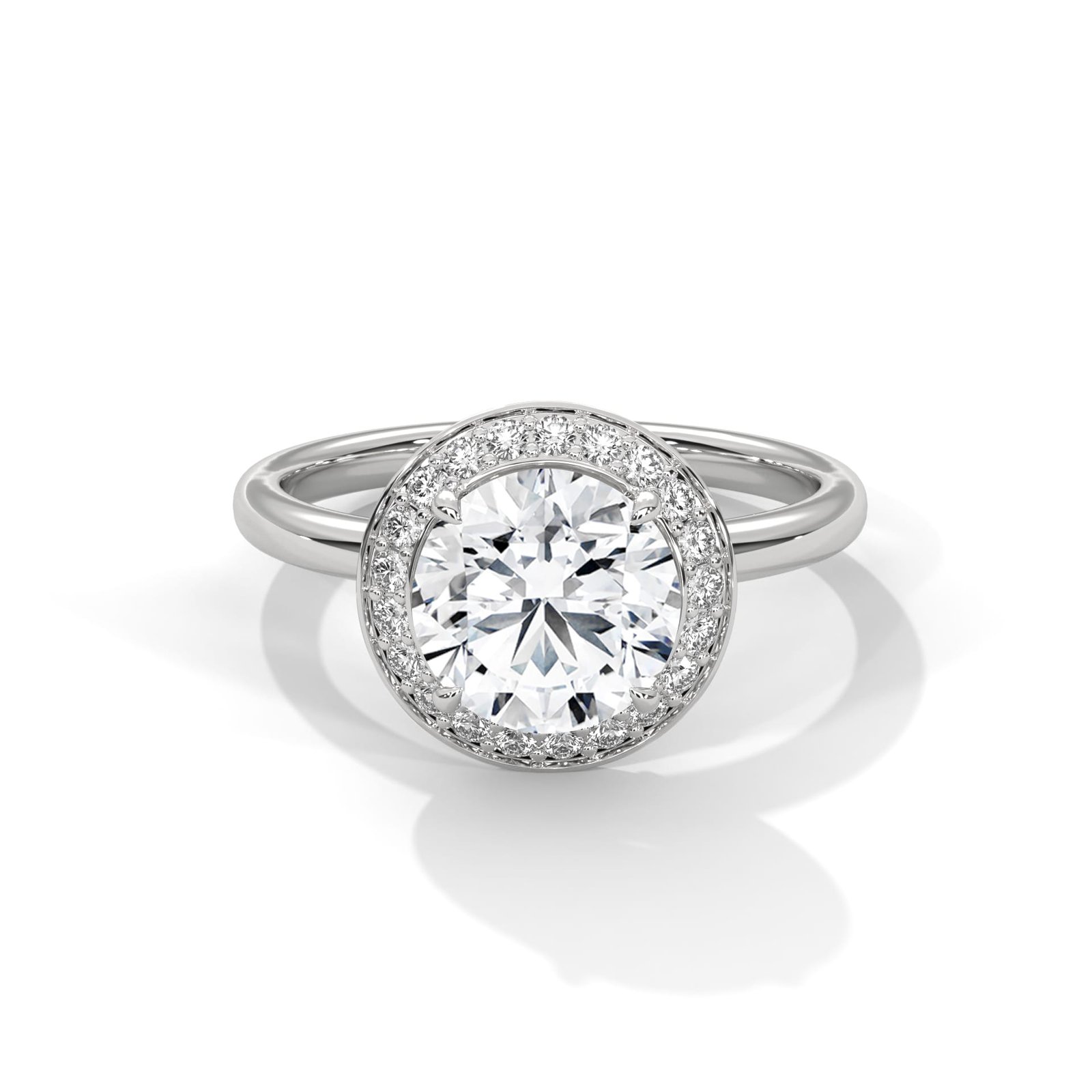 Ethical Lab Grown Diamond Gold Ring by Reeva Rare