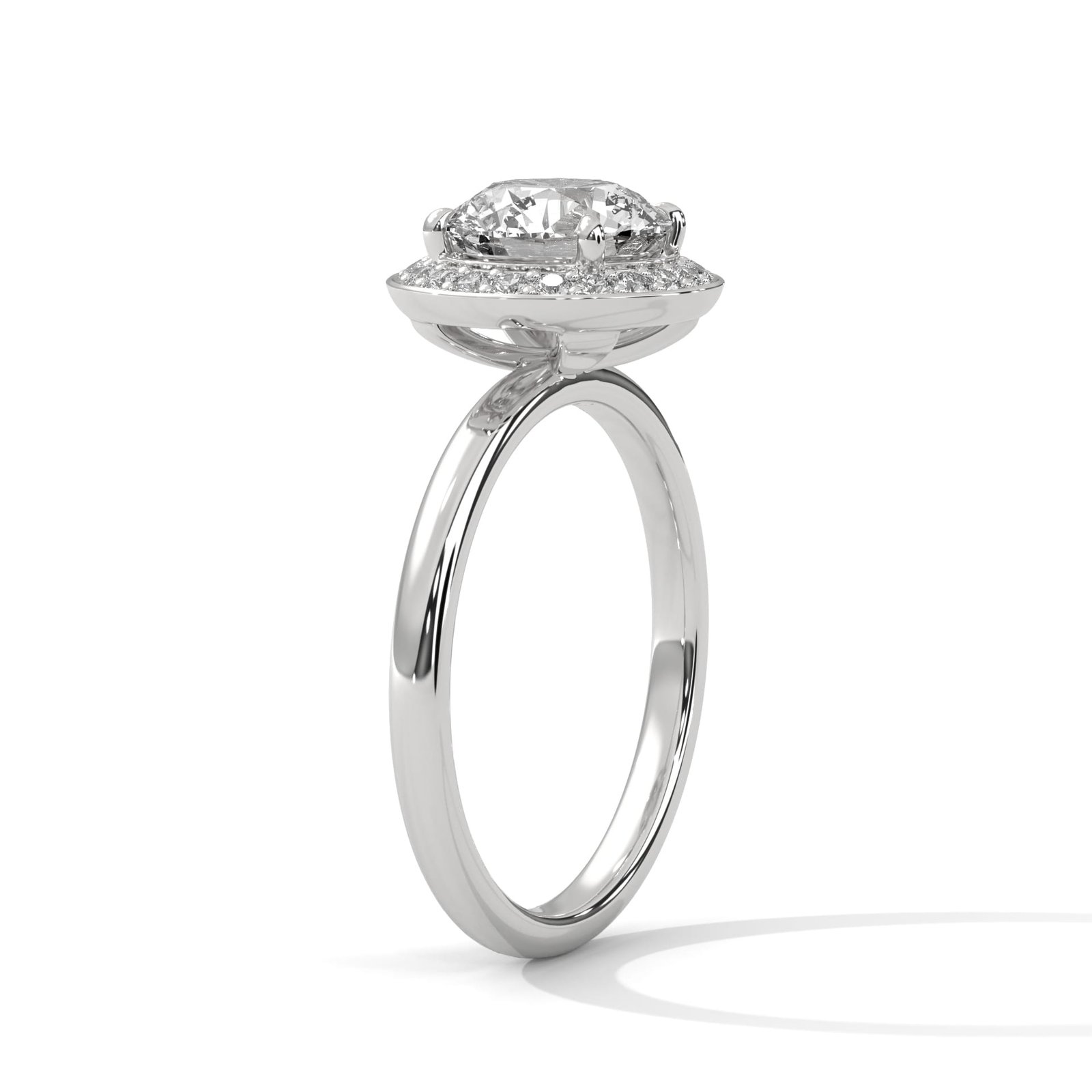 Reeva Rare CVD Diamond Gold Ring for Gift