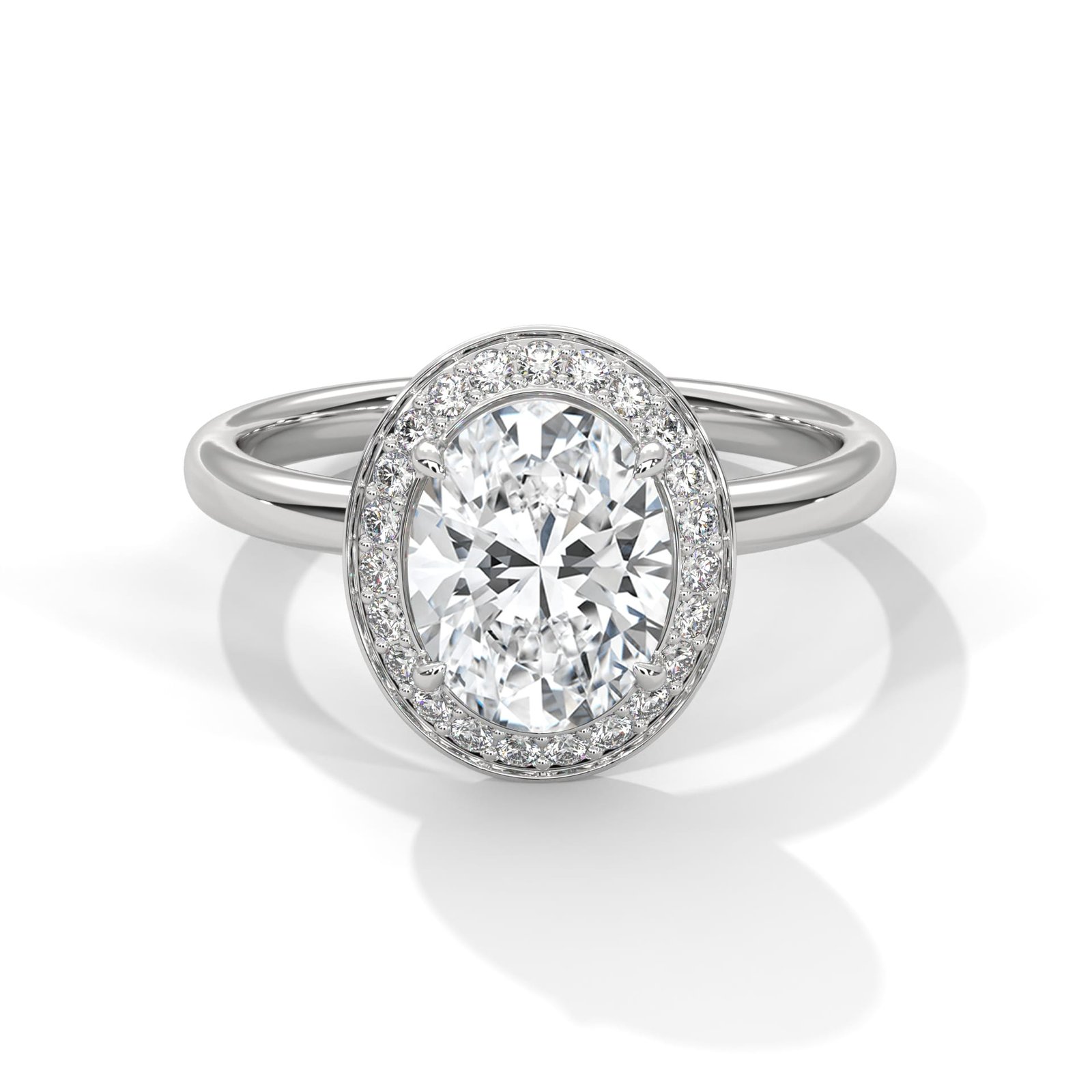 Elegant Lab Grown CVD Diamond Gold Ring by Reeva Rare Jewelry Store for the modern woman.