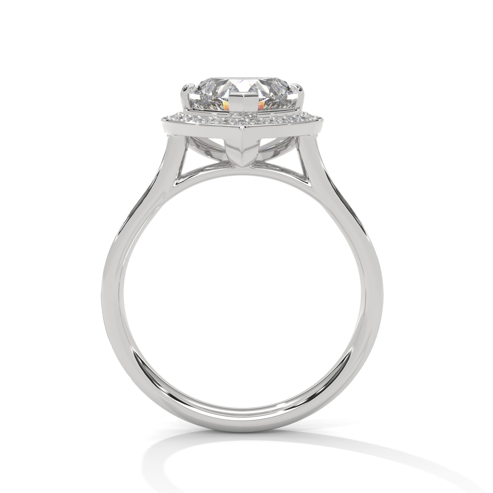 Stylish Lab Grown CVD Diamond Gold Ring for personal gifting, engagements, and a