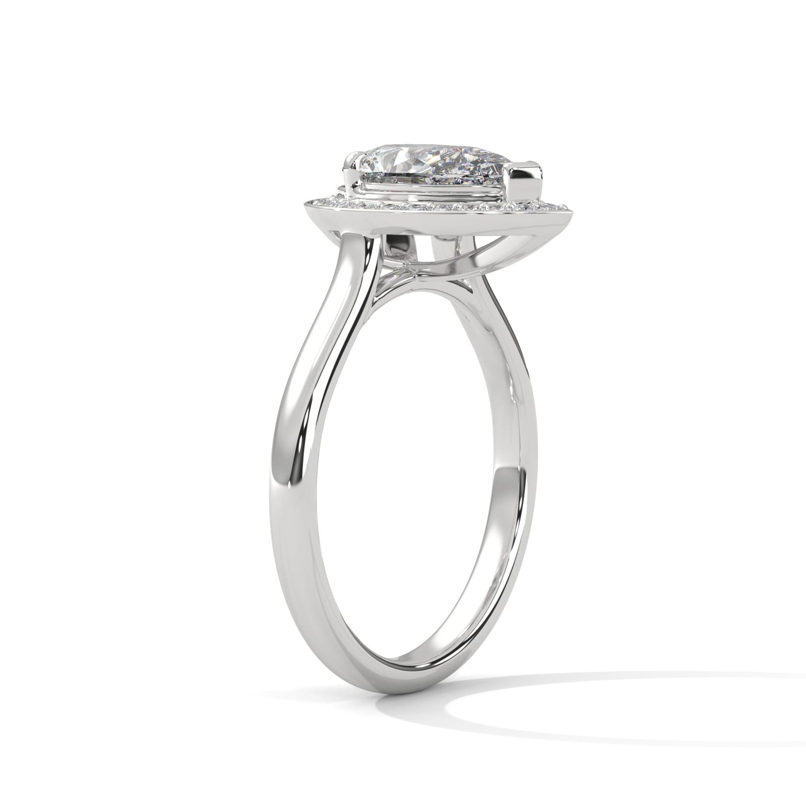 Buy Lab Grown CVD Diamond Gold Ring from Reeva Rare Online for luxury and style