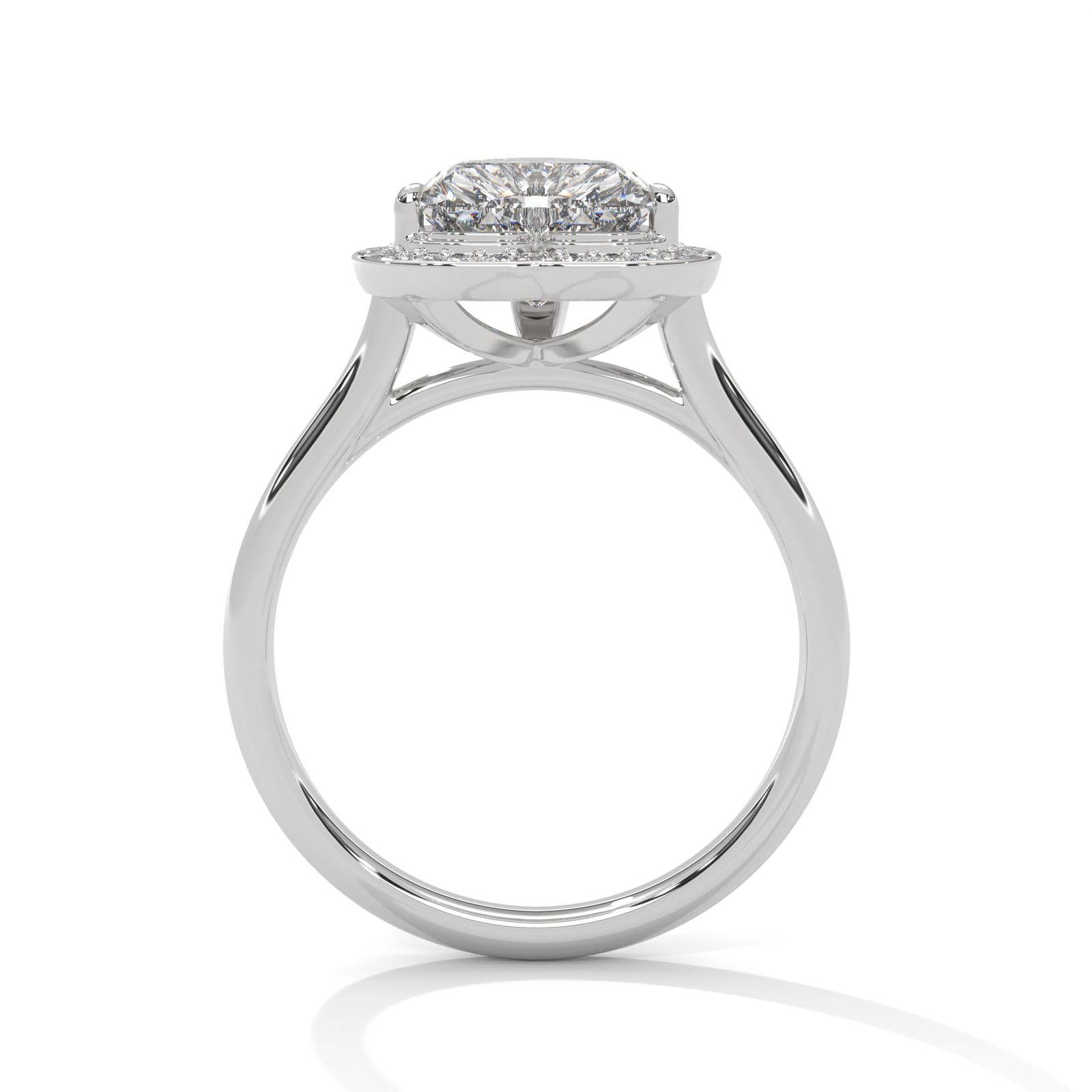 Stylish Lab Grown CVD Diamond Gold Ring for engagements, anniversaries, and pers