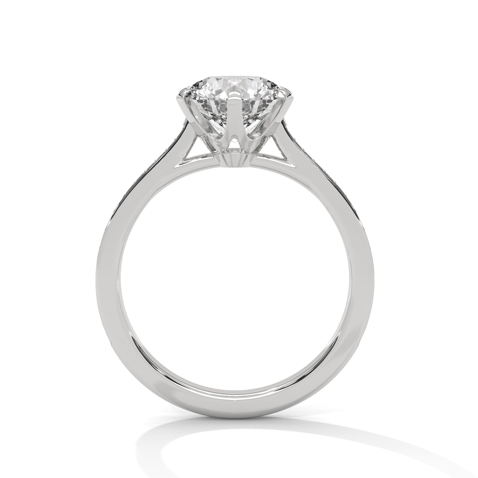 Lab Grown CVD Diamond Gold Ring featuring timeless beauty and elegant craftsmanship